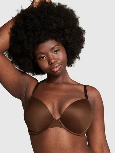 Pink Wear Everywhere Super Push-up Bra In Brown