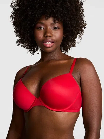 Pink Wear Everywhere Super Push-up Bra In Red