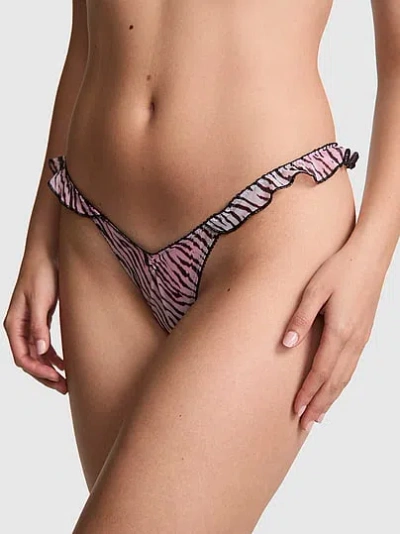 Pink Wink™ Flutter Thong Panty In Multi