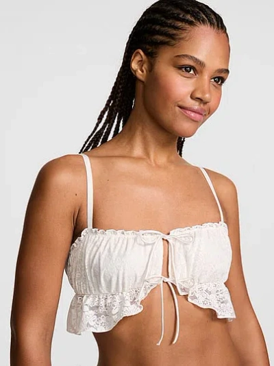 Pink Wink Grw ™ Flutter Bralette In White