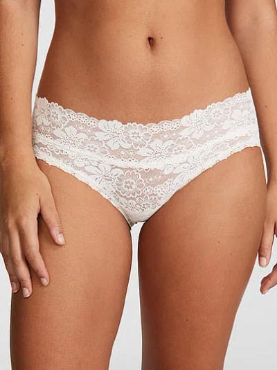 Pink Wink™ Hiphugger Panty In White
