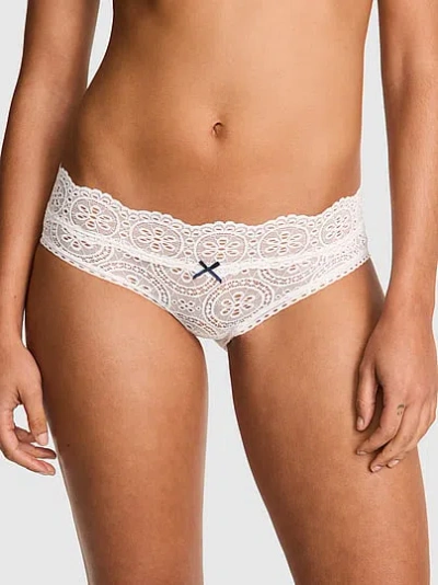 Pink Wink™ Hiphugger Panty In White