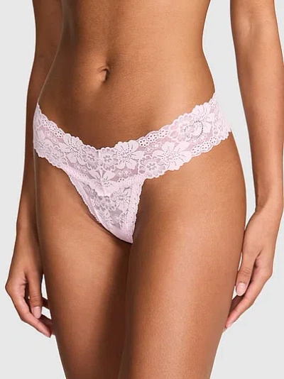 Pink Wink™ Lace Thong Panty In