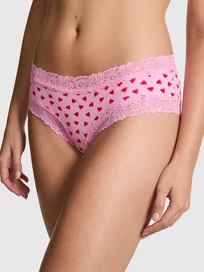 Pink Wink™ Lace-trim Cheeky Panty In