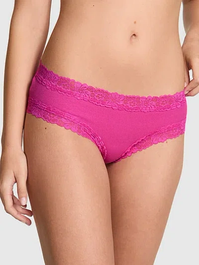 Pink Wink™ Lace-trim Cheeky Panty In