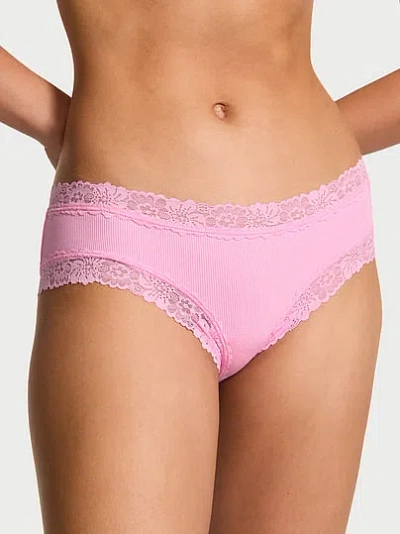 Pink Wink™ Lace-trim Cheeky Panty In