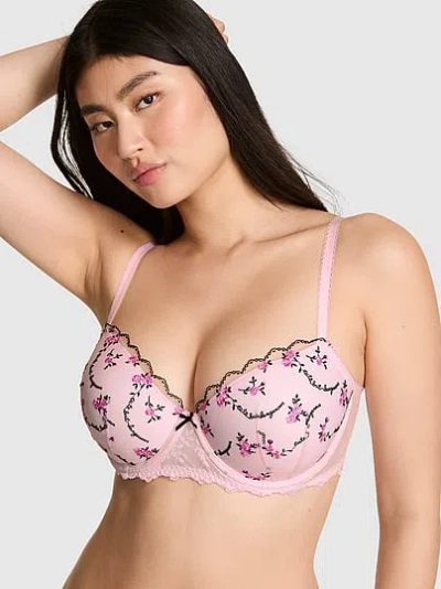 Pink Wink™ Lightly Lined Balconette Bra In Multi
