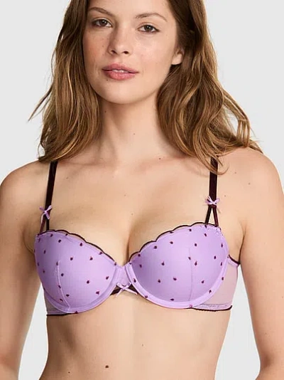 Pink Wink™ Lightly Lined Balconette Bra In Purple