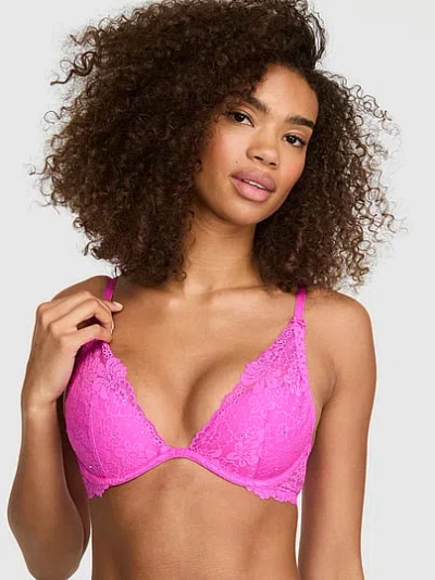 Pink Wink™ Lightly Lined Plunge Bra In
