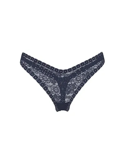 Pink Wink™ Micro Thong Panty In Blue