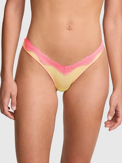 Pink Wink™ Micro Thong Panty In Yellow