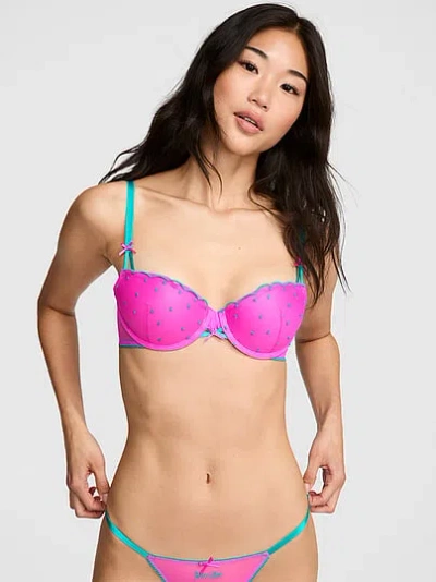 Pink Wink™ Push-up Balconette Bra In