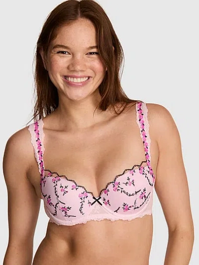 Pink Wink™ Push-up Balconette Bra In