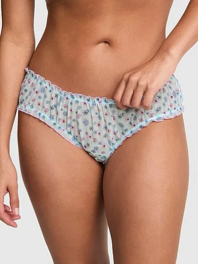 Pink Wink™ Ruffle Cheeky Panty In Blue