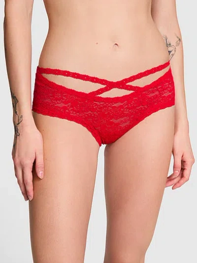 Pink Wink™ Strappy Cheeky Panty In Red