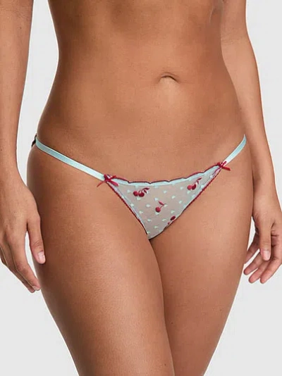 Pink Wink™ String Bikini Panty In Blue