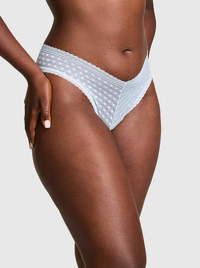 Pink Wink™ V-front Brazilian Panty In Blue