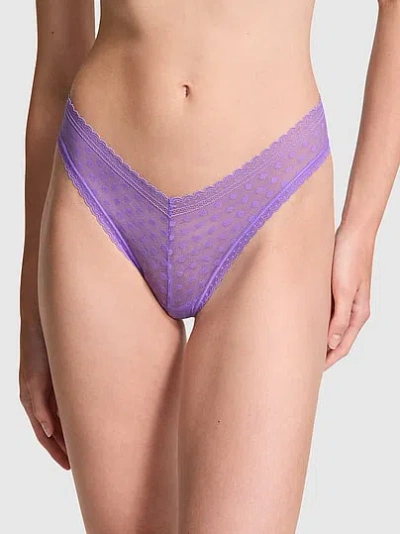 Pink Wink™ V-front Brazilian Panty In Purple