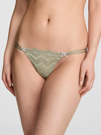Pink Wink™ V-string Panty In Green