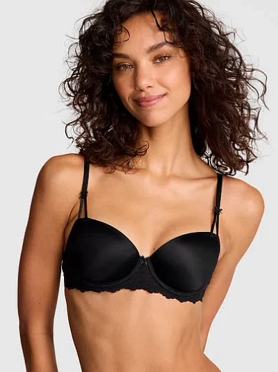Pink Wink Wink™ Lightly Lined Balconette Bra In Black