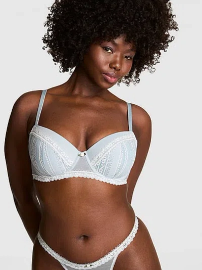 Pink Wink Wink™ Lightly Lined Balconette Bra In White