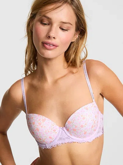 Pink Wink Wink™ Lightly Lined Balconette Bra In Purple