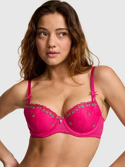 Pink Wink Wink™ Lightly Lined Balconette Bra In Multi