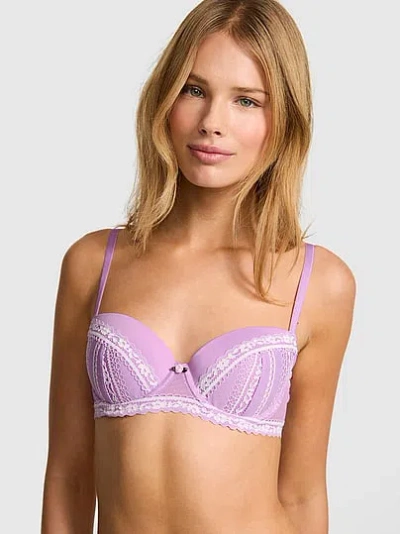 Pink Wink Wink™ Lightly Lined Balconette Bra In Purple