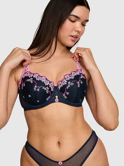 Pink Wink Wink™ Lightly Lined Plunge Bra In Multi