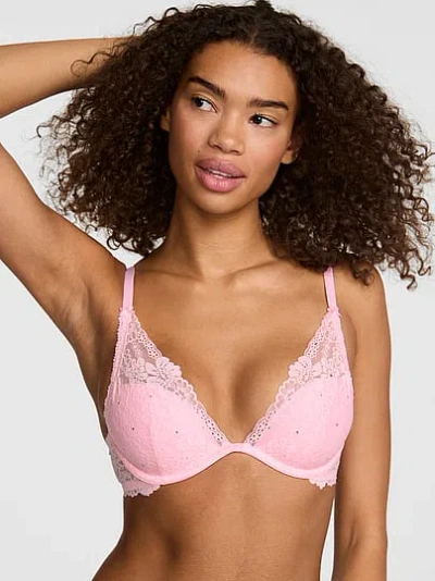Pink Wink Wink™ Lightly Lined Plunge Bra In