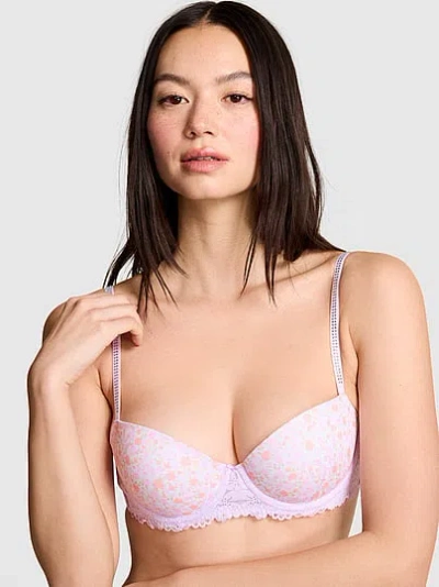 Pink Wink Wink™ Push-up Balconette Bra In Pattern