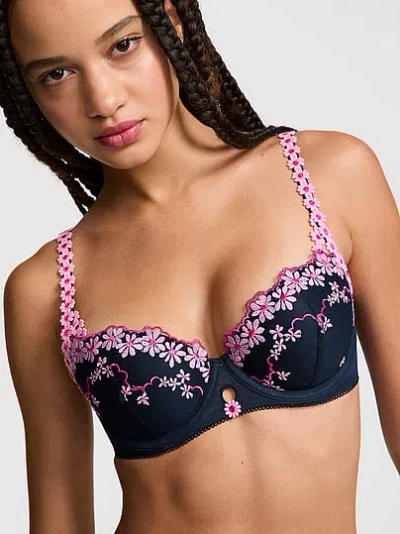 Pink Wink Wink™ Push-up Balconette Bra In Multi