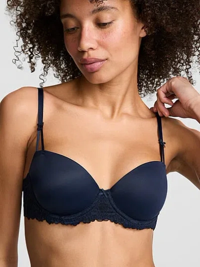 Pink Wink Wink™ Push-up Balconette Bra In Blue