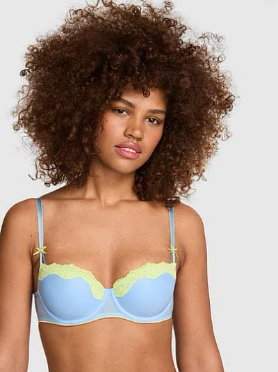 Pink Wink Wink™ Push-up Balconette Bra In Multi