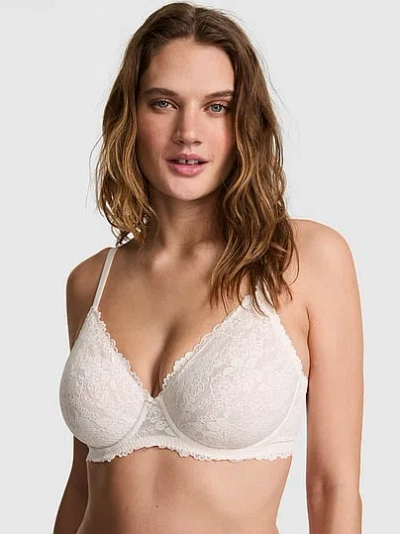 Pink Wink Wink™ Undercover Lift Unlined Demi Bra In Neutral