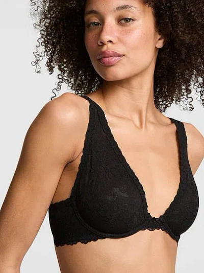 Pink Wink Wink™ Undercover Lift Unlined Plunge Bra In Black