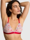 Pink Wink Wink™ Unlined Triangle Bralette In Multi
