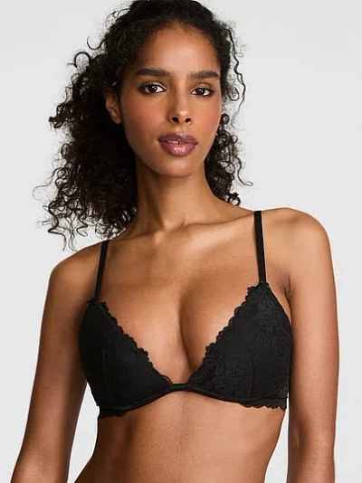 Pink Wink Wink™ Uplift Wireless Plunge Bra In Black