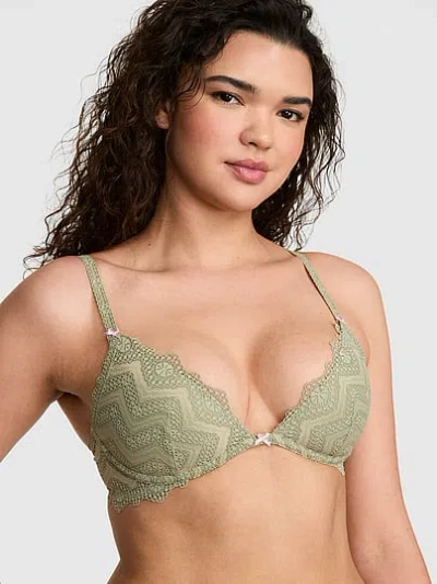 Pink Wink Wink™ Uplift Wireless Plunge Bra In Gray