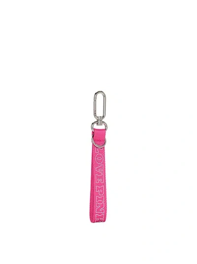 Pink Wristlet Strap Keychain In