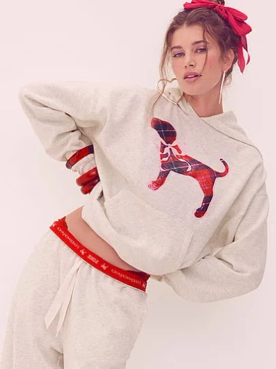 Pink X Loveshackfancy Oversized Hoodie In