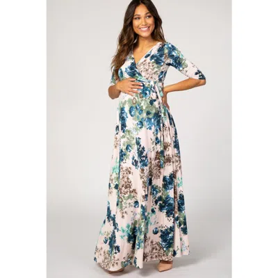 Pinkblush Floral Sash Tie Dress