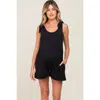 Pinkblush Knot Strap Romper In Black