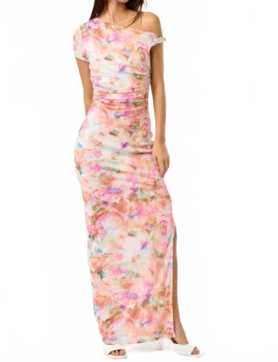 Pinkblush Meet Me On The Dance Floor Maxi Dress In Pink In Multi