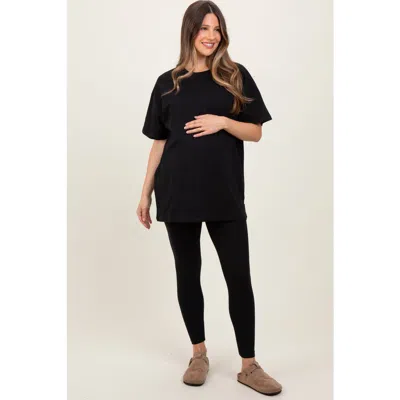 PINKBLUSH PINKBLUSH OVERSIZED CREWNECK SHORT SLEEVE AND LEGGING SET