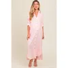 Pinkblush Striped Button Down Maxi Dress