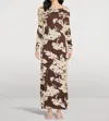 Pinkfilosofy Ama Iturri Cimal Off-shoulder Maxi Dress In Multi