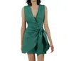 Pinkfilosofy Masaru Dress In Green In Green