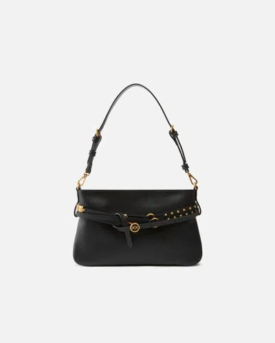 Pinko - Belt Bag Mini Small Shoulder Bag In Leather In Black