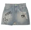 Pinko - Blue Denim Gonna 063 31422